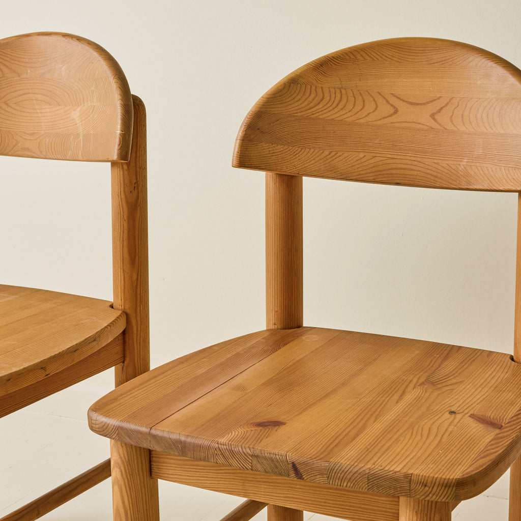 Rainer Daumiller Pine Dining Chairs, set of 6, 1970s