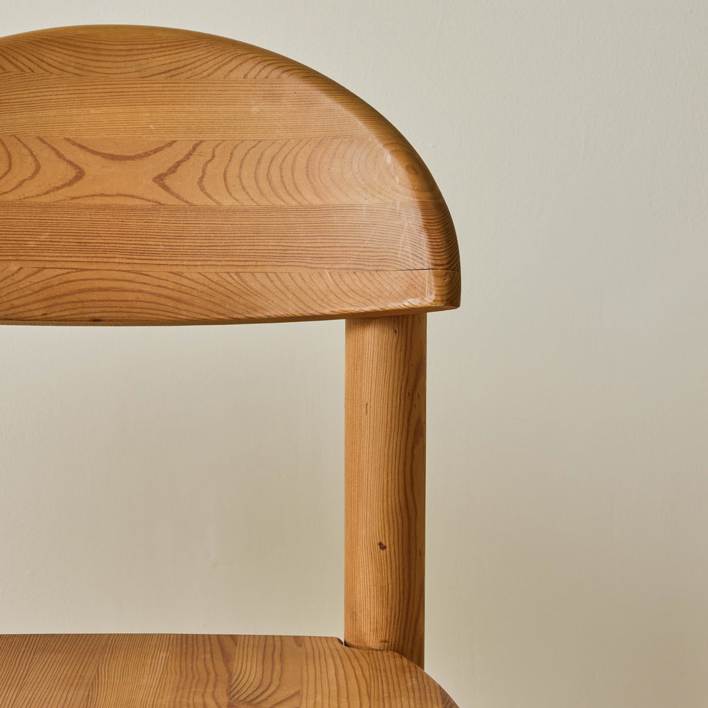 Rainer Daumiller Pine Dining Chairs, set of 6, 1970s