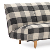 Bruno Mathsson T201 Checkered Wool Sofa, 1939 Vintage Sofa for Karl Mathsson