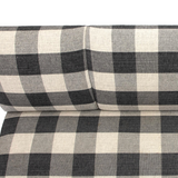 Bruno Mathsson T201 Checkered Wool Sofa, 1939 Vintage Sofa for Karl Mathsson