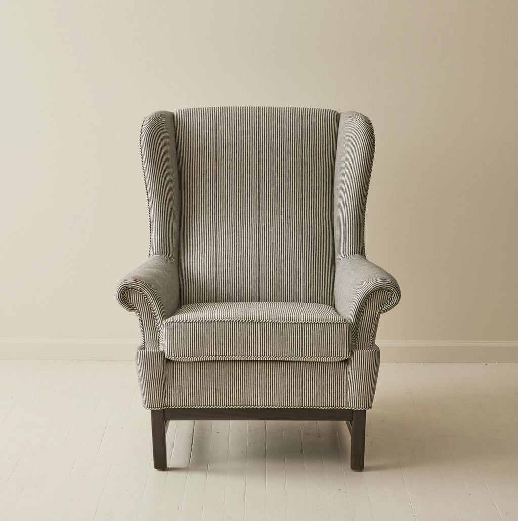 Svenskt Tenn 3543 "Oxford" Ear Flap Armchair, Ragnar Helsén, 1960's.