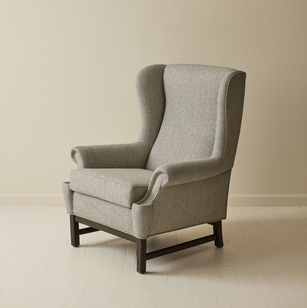 Svenskt Tenn 3543 "Oxford" Ear Flap Armchair, Ragnar Helsén, 1960's.