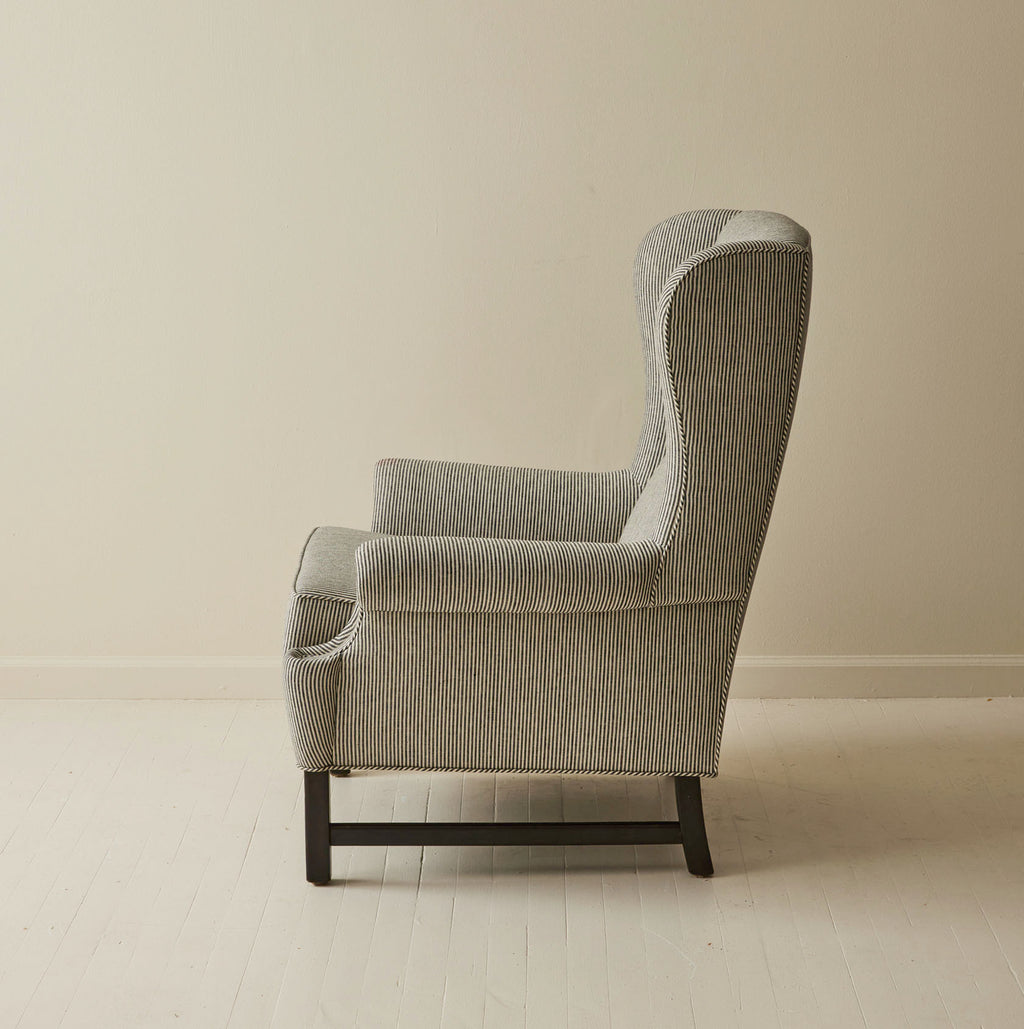 Svenskt Tenn 3543 "Oxford" Ear Flap Armchair, Ragnar Helsén, 1960's.