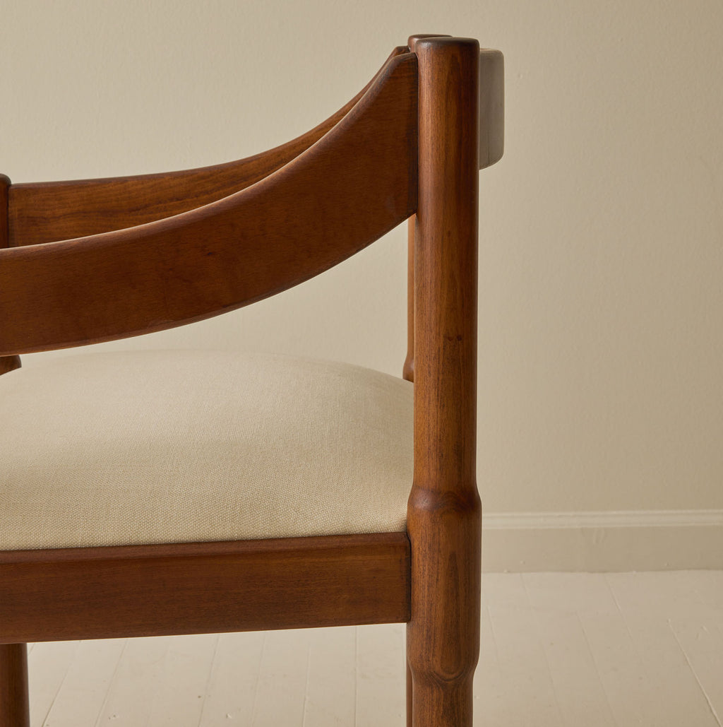 Vico Magistretti "Carimate" Chairs, 1960's, a pair