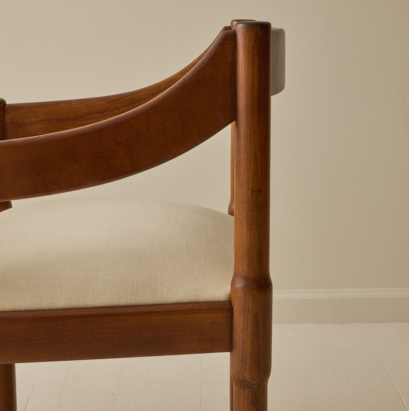 Vico Magistretti "Carimate" Chairs, 1960's, a pair