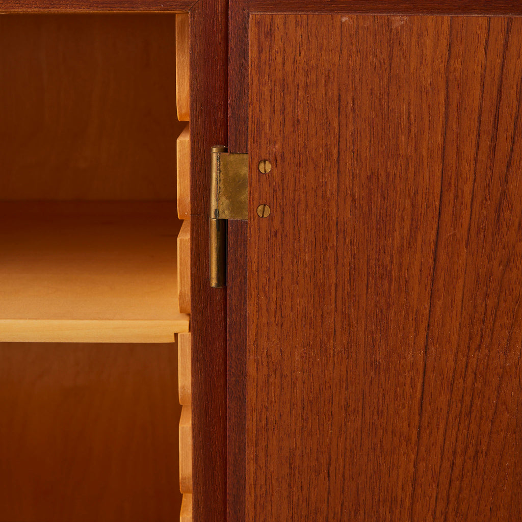 SOLD Borge Mogensen Teak Sideboard "China Cabinet" FDB Møbler 1950s