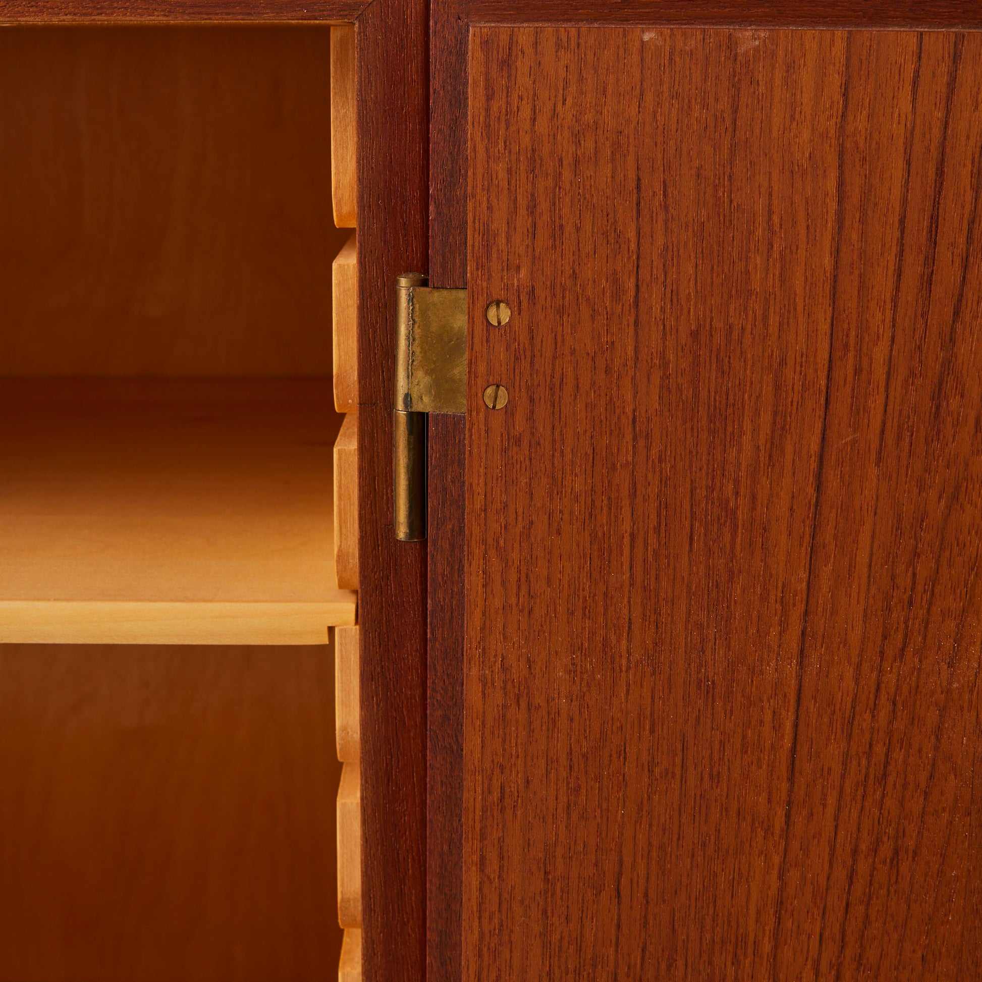 SOLD Borge Mogensen Teak Sideboard "China Cabinet" FDB Møbler 1950s