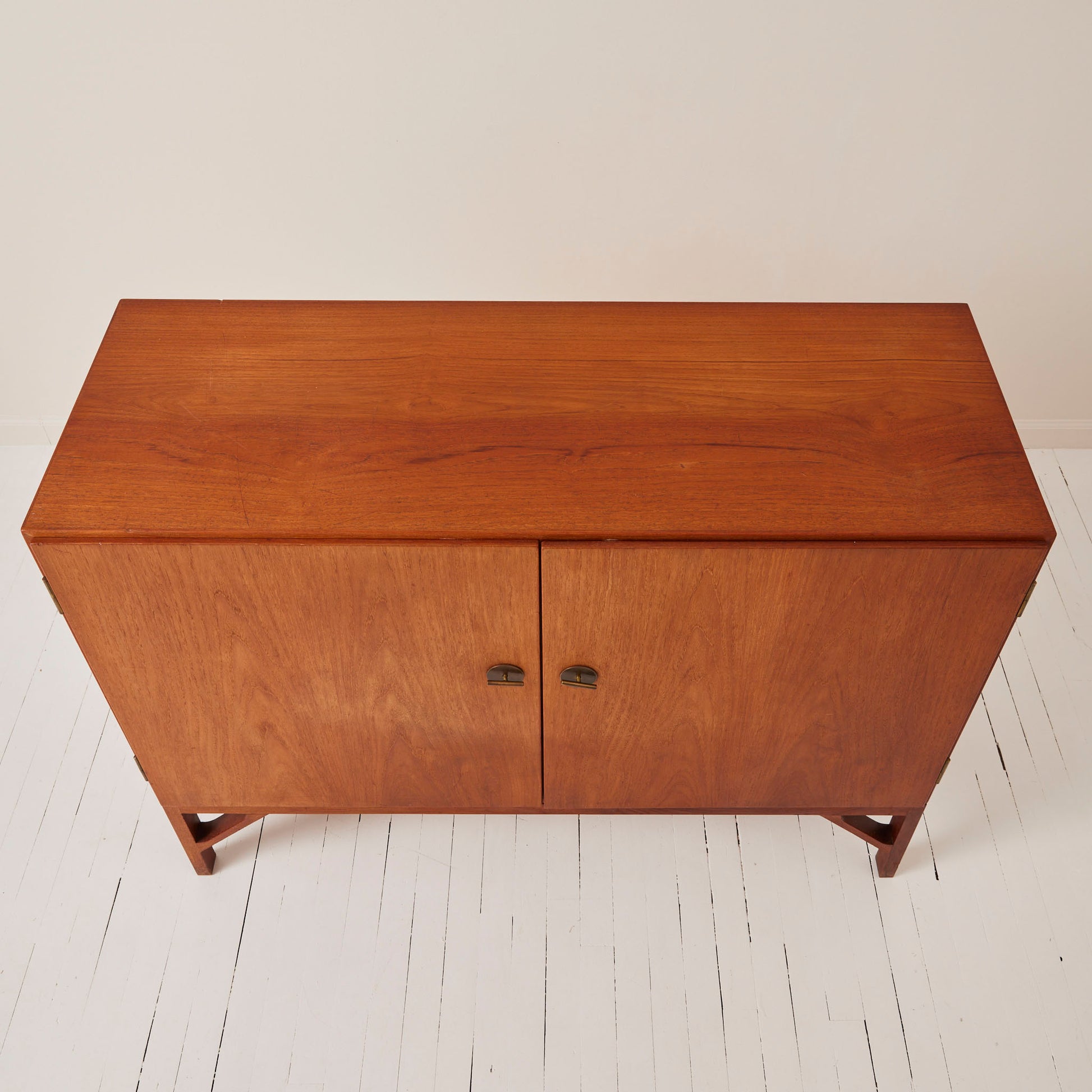 SOLD Borge Mogensen Teak Sideboard "China Cabinet" FDB Møbler 1950s