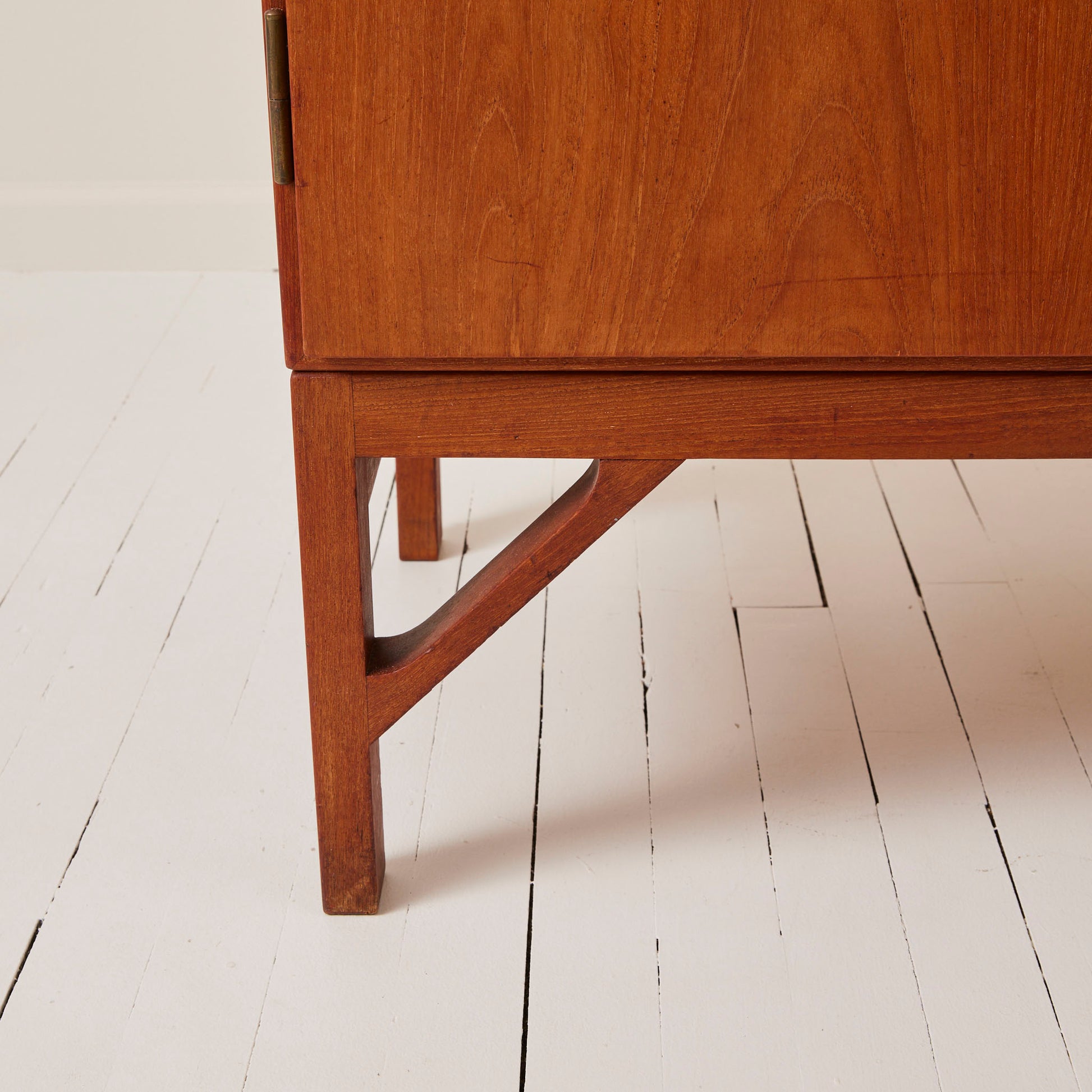 SOLD Borge Mogensen Teak Sideboard "China Cabinet" FDB Møbler 1950s