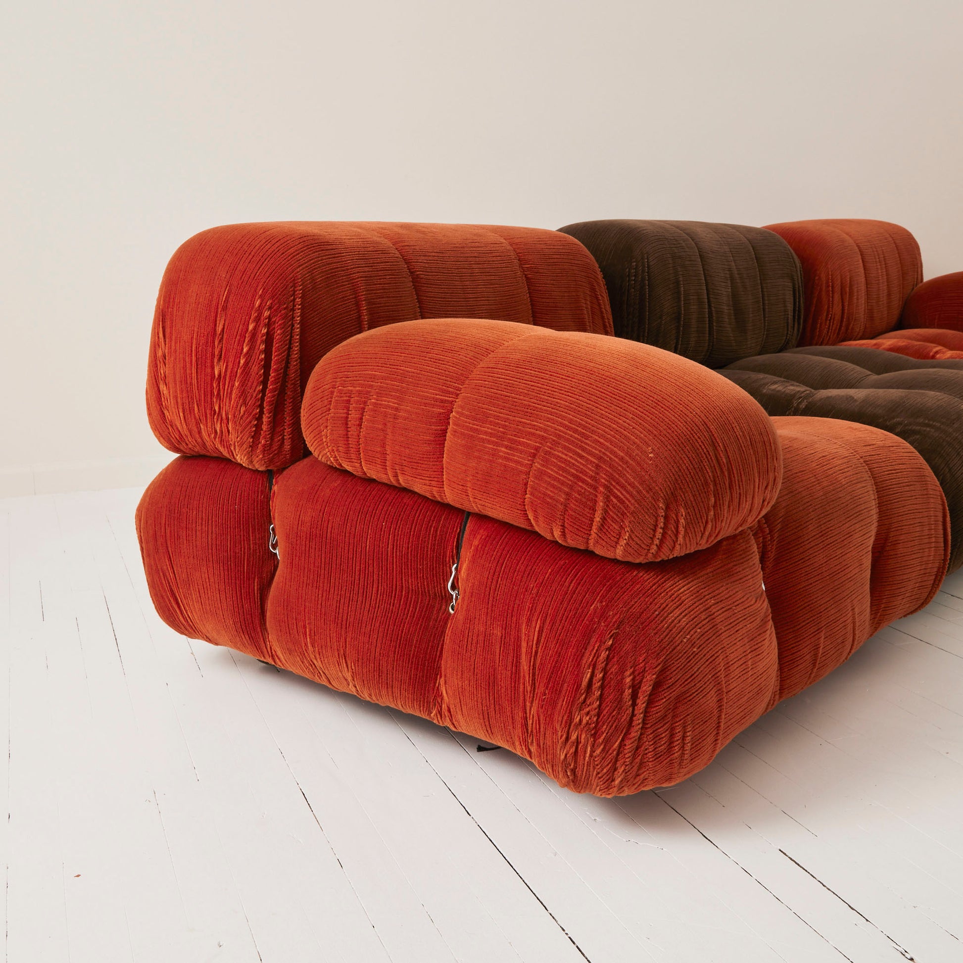 SOLD Mario Bellini "Camaleonda" Sofa, 1970s Mid Century Modular Sofa B&b Italia