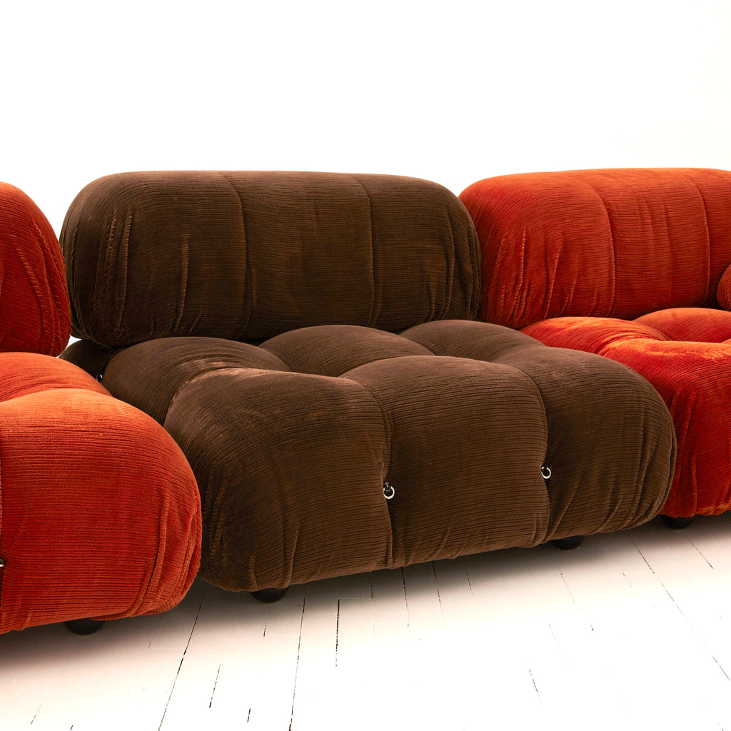 SOLD Mario Bellini "Camaleonda" Sofa, 1970s Mid Century Modular Sofa B&b Italia