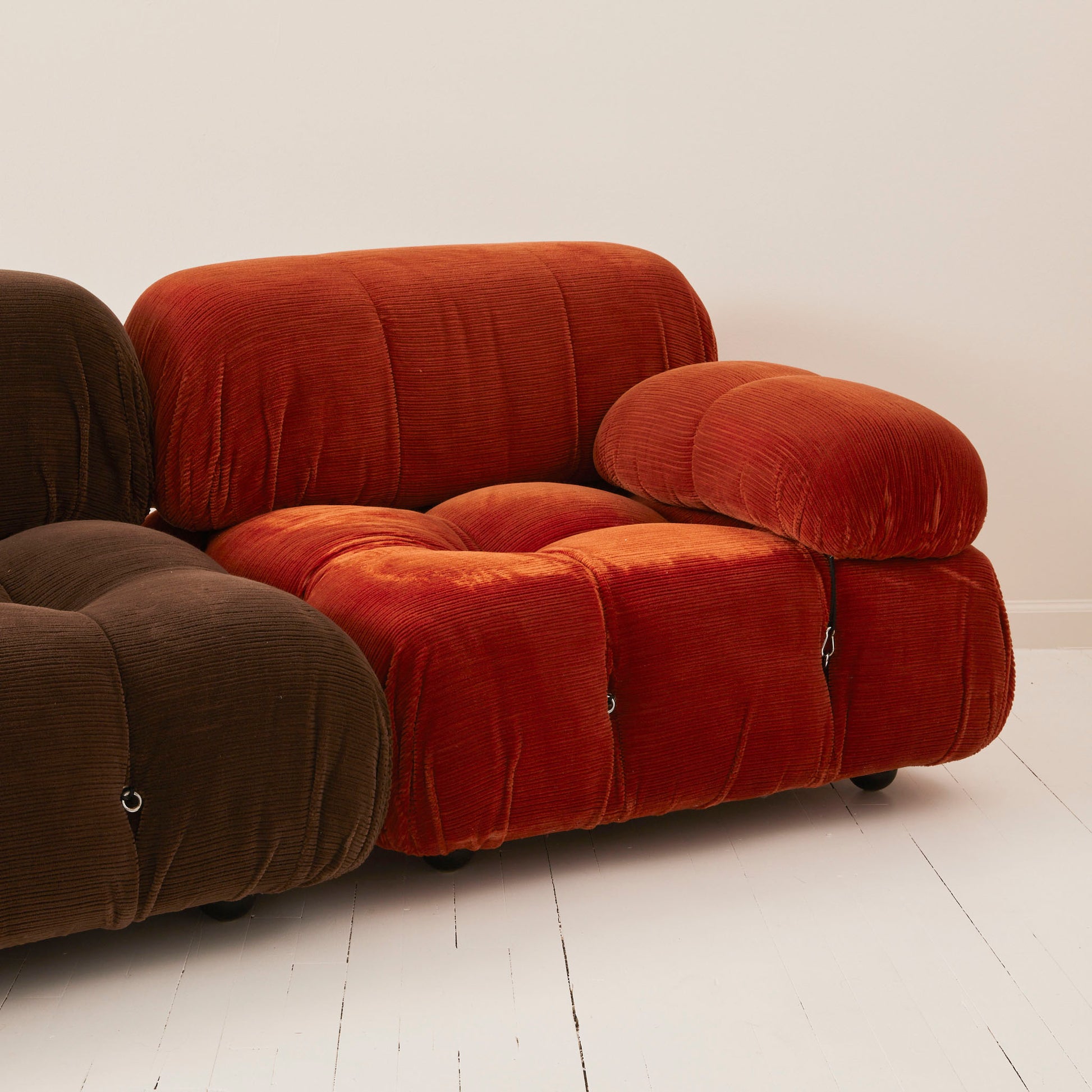 SOLD Mario Bellini "Camaleonda" Sofa, 1970s Mid Century Modular Sofa B&b Italia