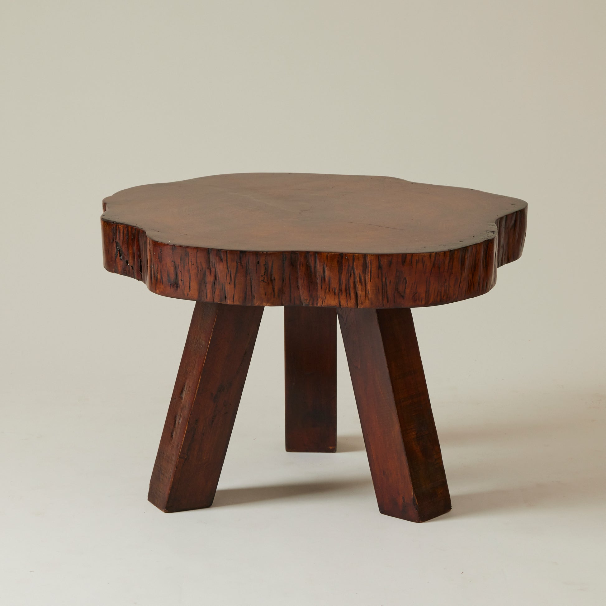 Solid Wood Side table, 1950's