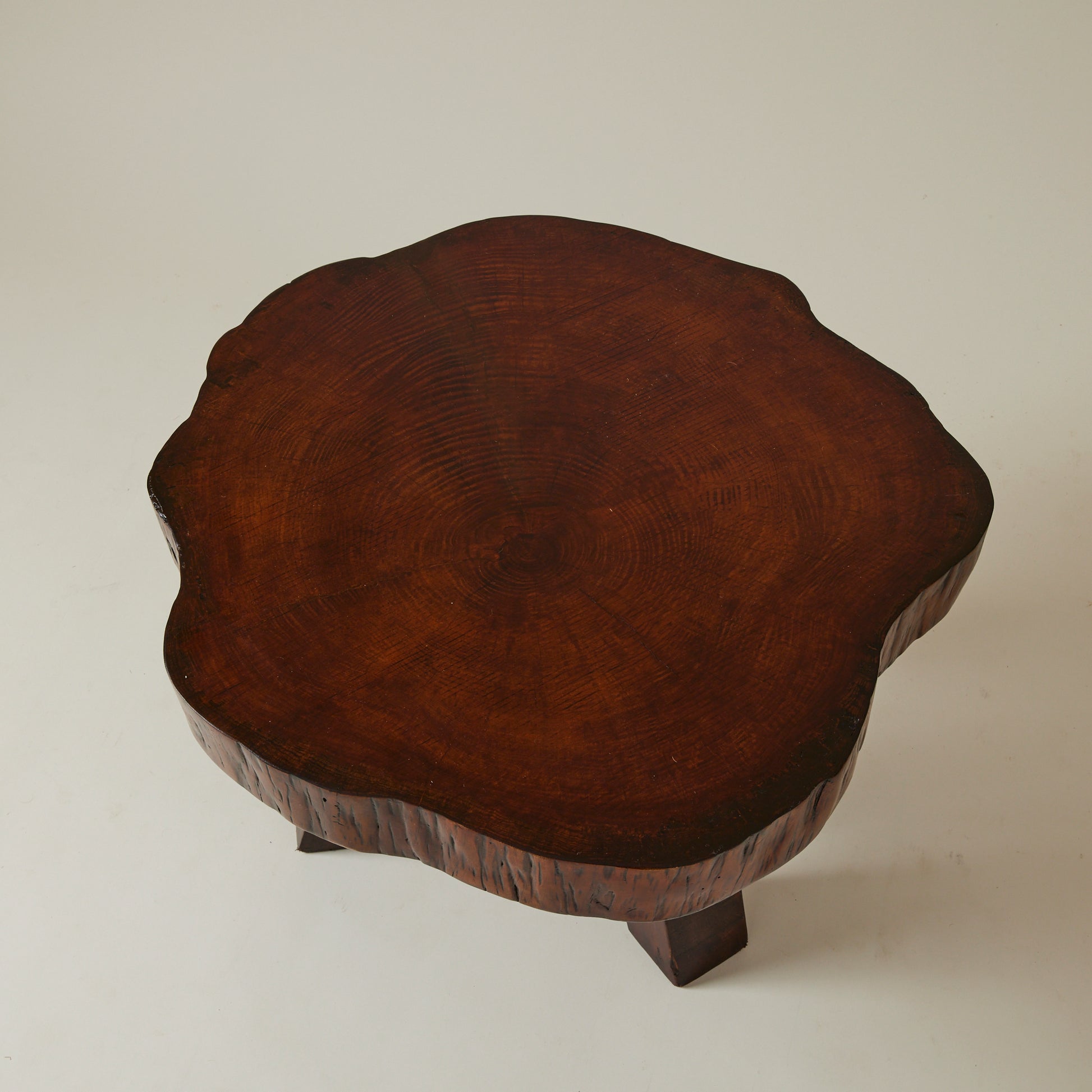 Solid Wood Side table, 1950's