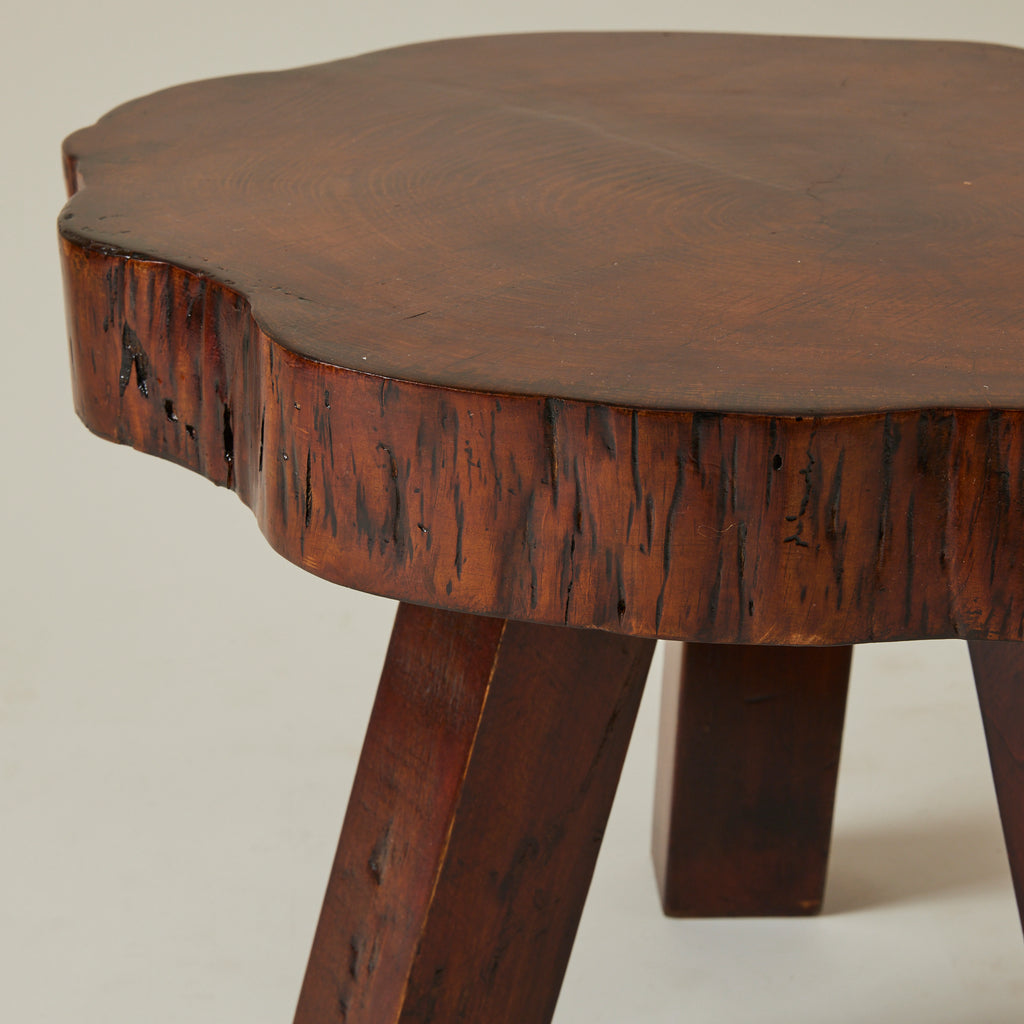 Solid Wood Side table, 1950's