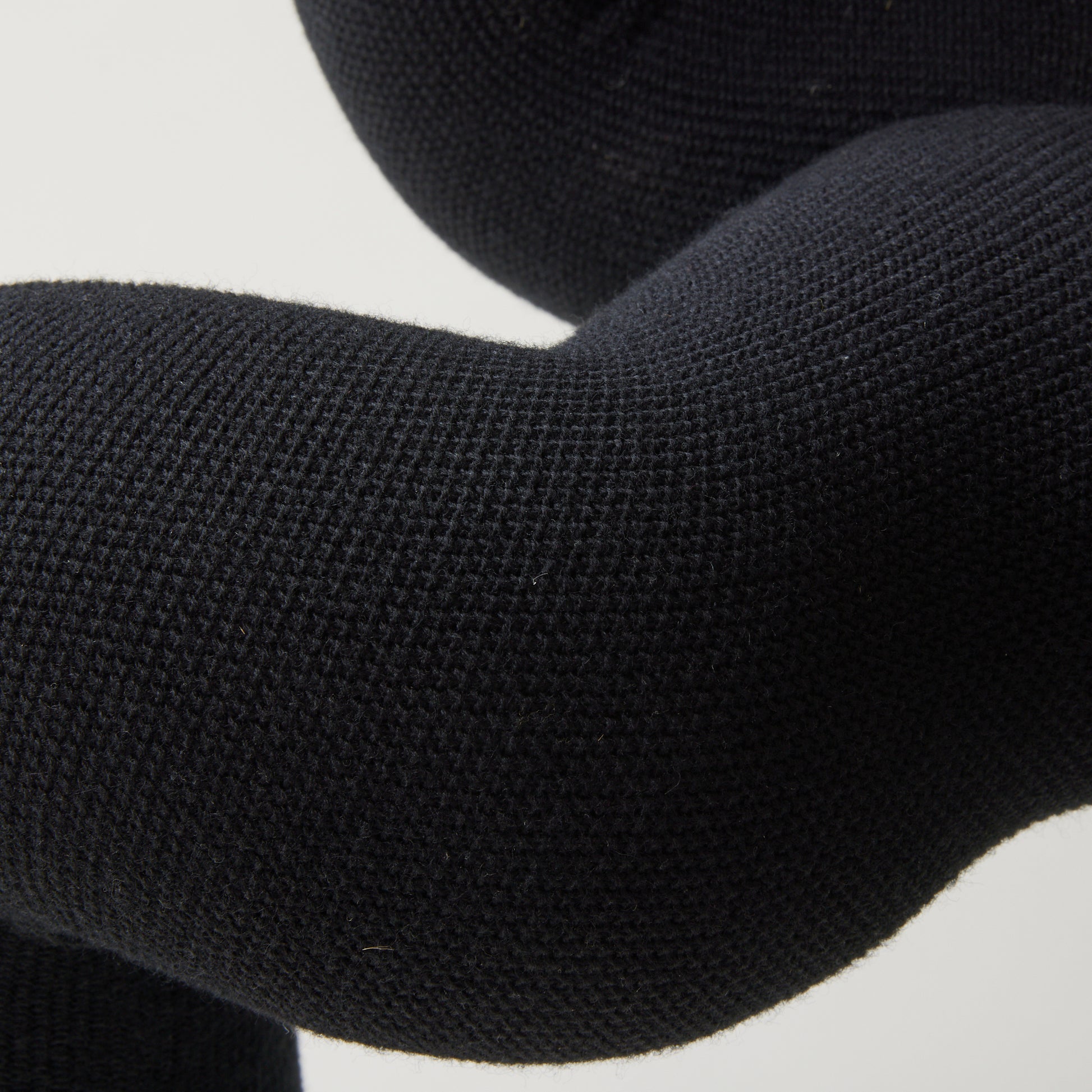 Terje Ekstrom, Post Modern "Ekstrem" Chair, Steel and Foam With Wool Knitted Upholstery, 1980's