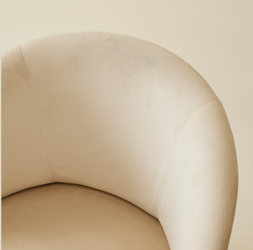 French Art Deco Cocktail Chairs With Wood Detail, a Pair, 1940's