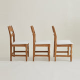 Henry Kjaernulf Oak "Razorblade" Chairs, 1960s Vintage Danish Mid Century, Set of 6