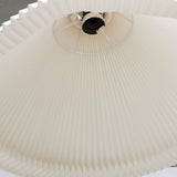 Mid 20th Century Mads Caprani Danish Floor Lamp With Pleated Shade