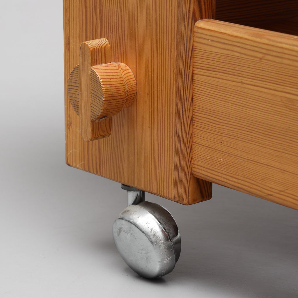 SOLD ! Yngve Ekström Solid Pine Swedish Coffee Table,"Kontrapunkt", 1960s