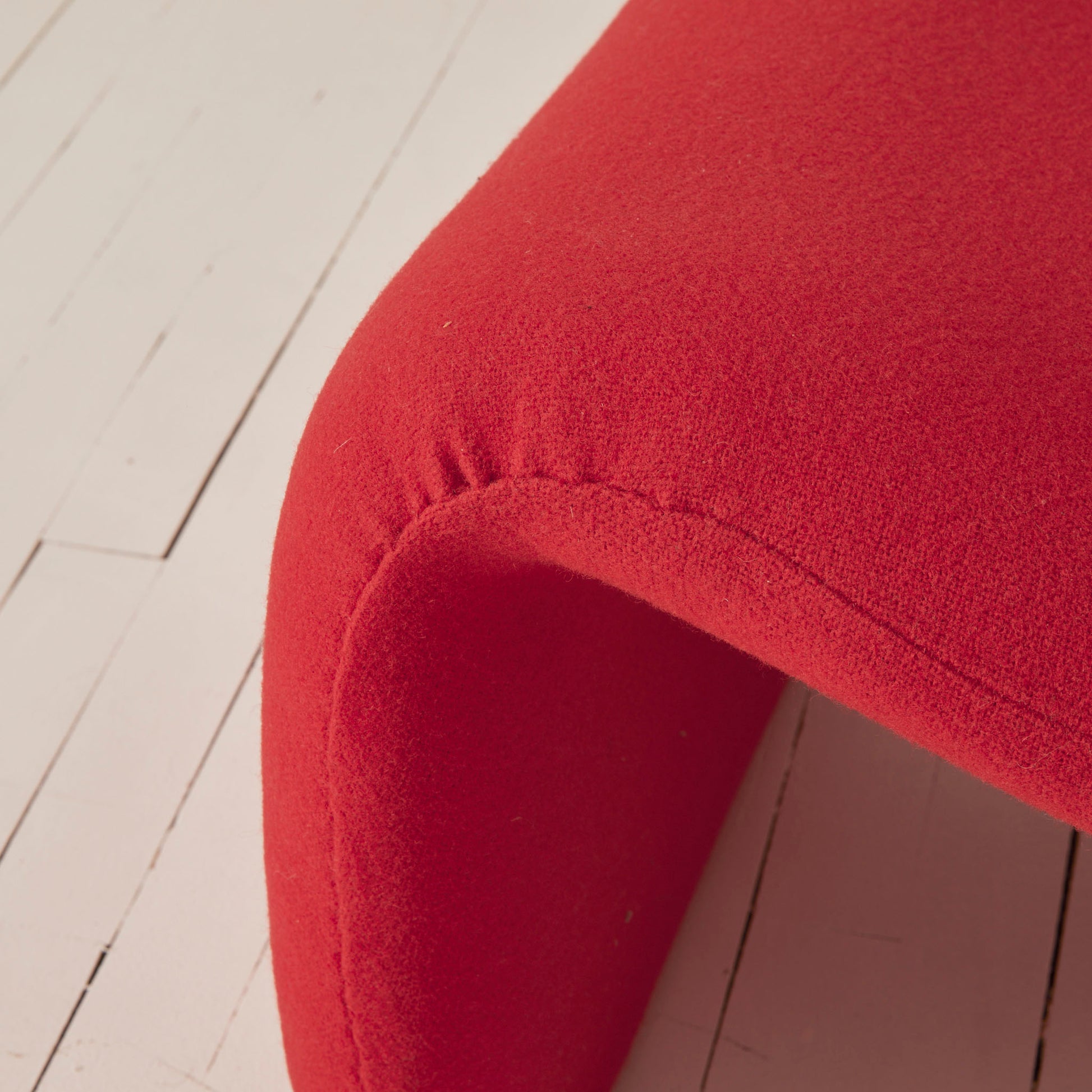 Olivier Mourgue Red Djinn Chair for Airborne, 1960s, French Design