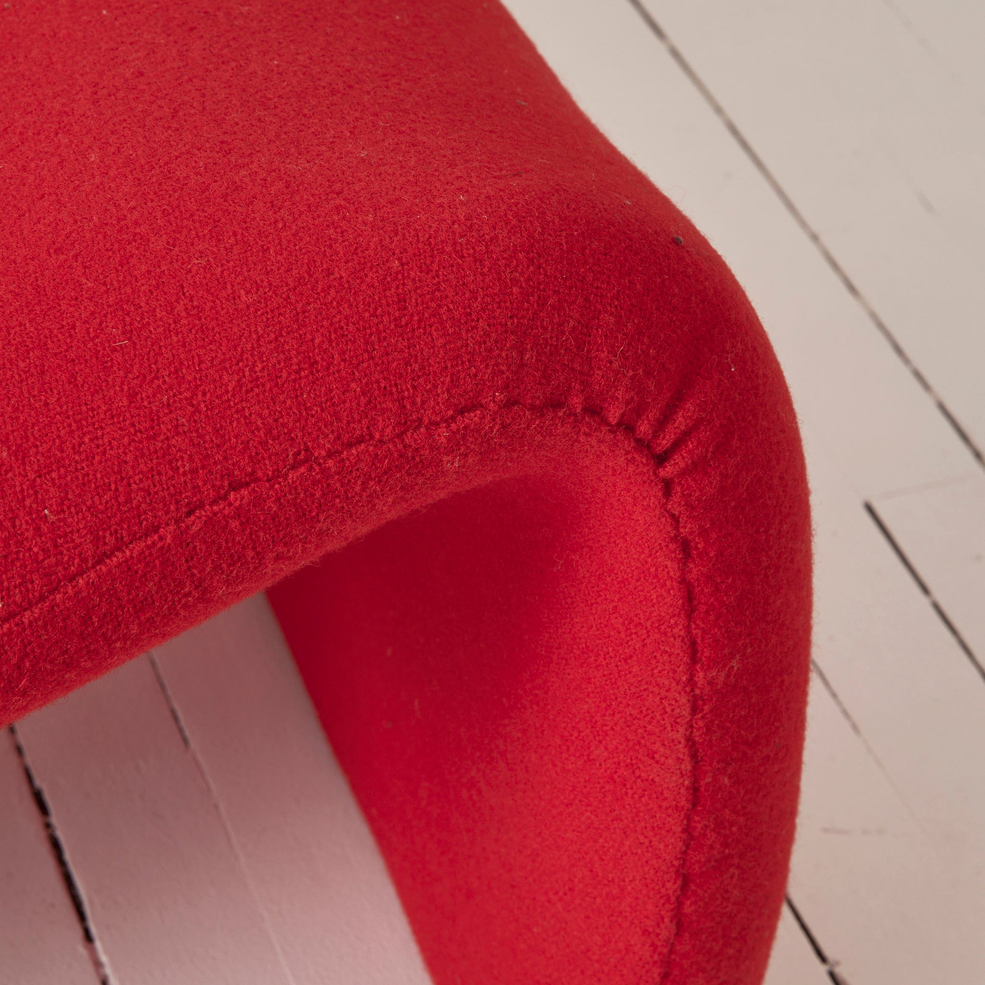 Olivier Mourgue Red Djinn Chair for Airborne, 1960s, French Design