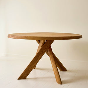 Pierre Chapo T21B "Sfax" Elm Table, 1970s