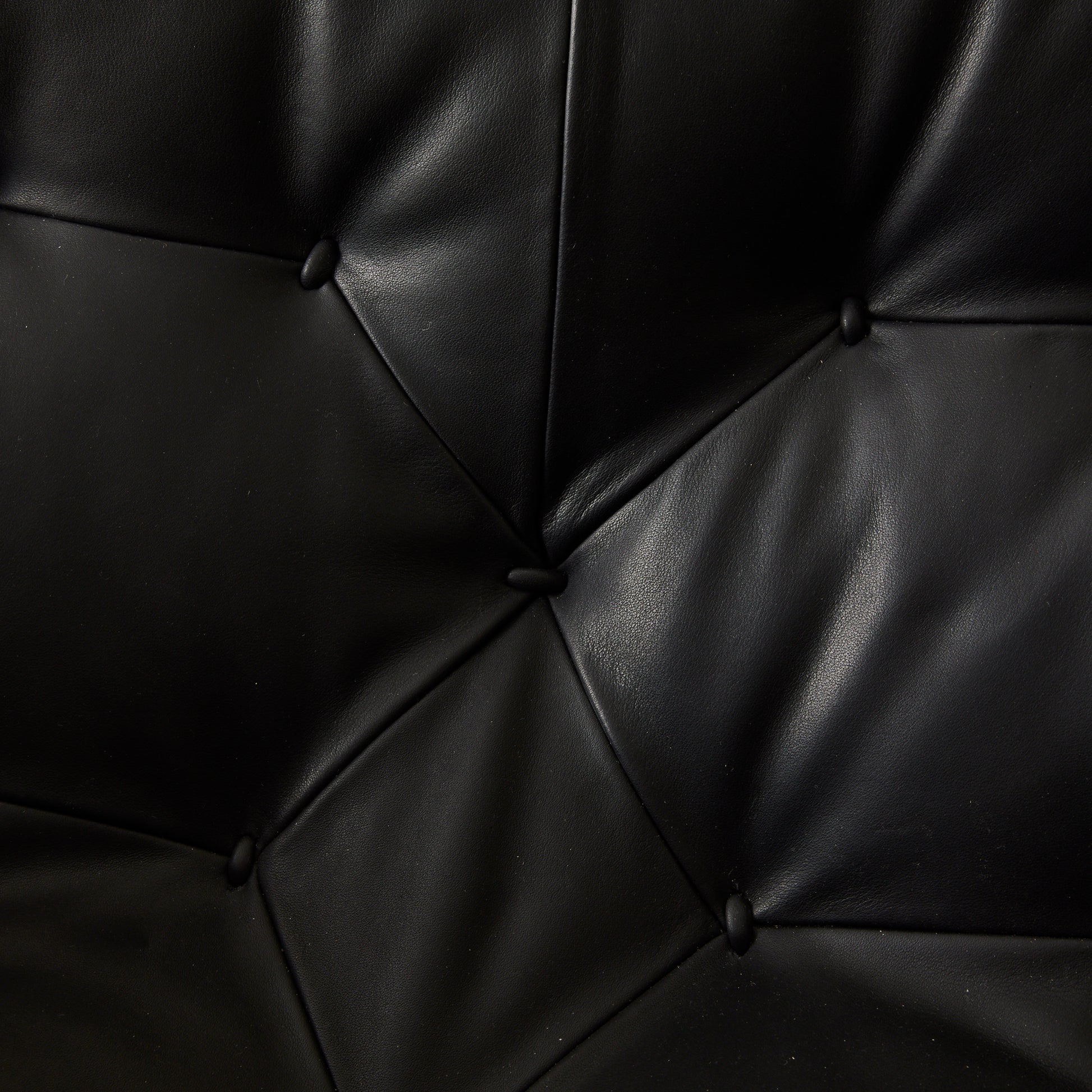 Percival Lafer "Mp-41" Leather and Rosewood Chair in Black Leather, 1960's