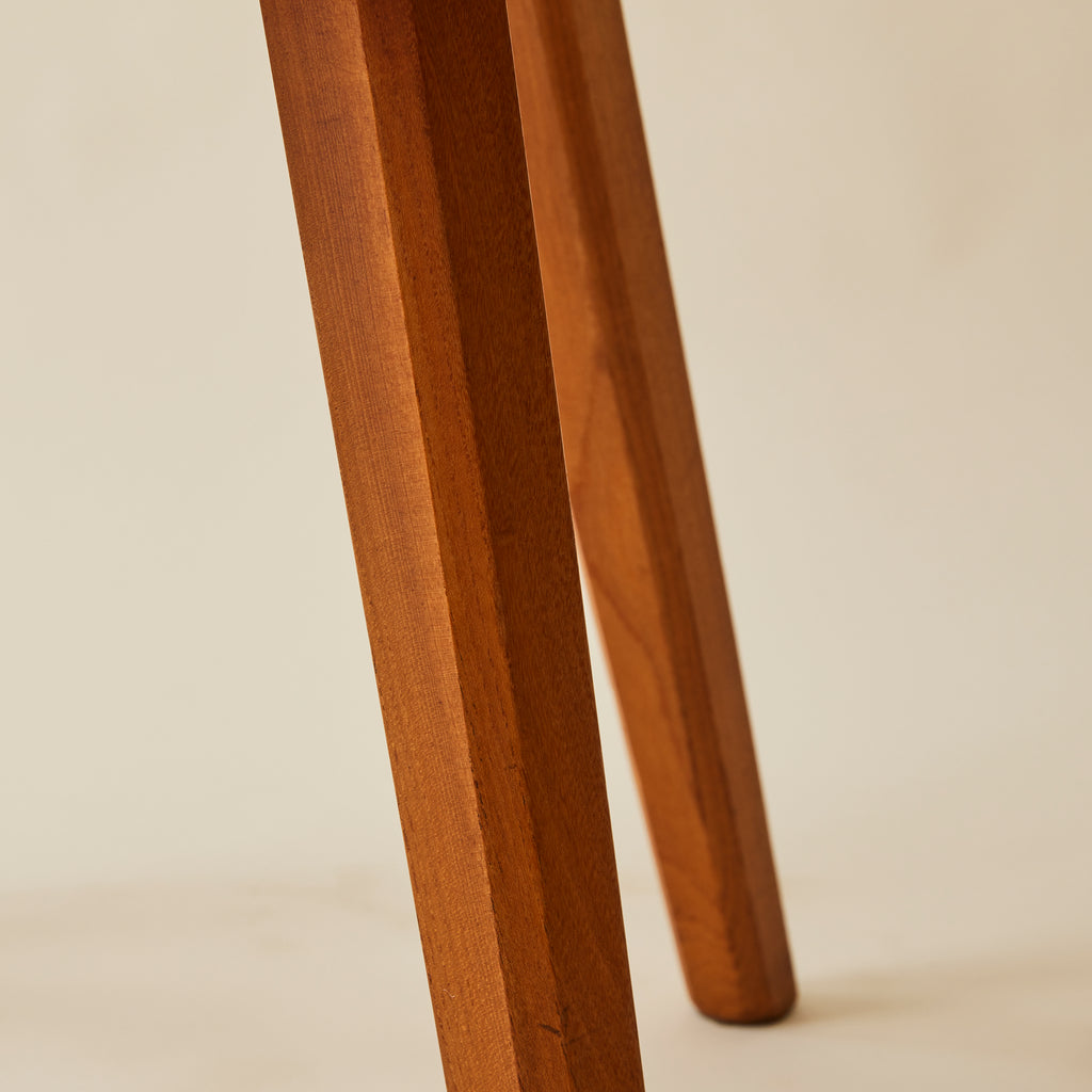 Pierre Chapo "S28" Solid Wood Elm Dining Chairs for Atelier Pierre Chapo, Set of 6, 1960's