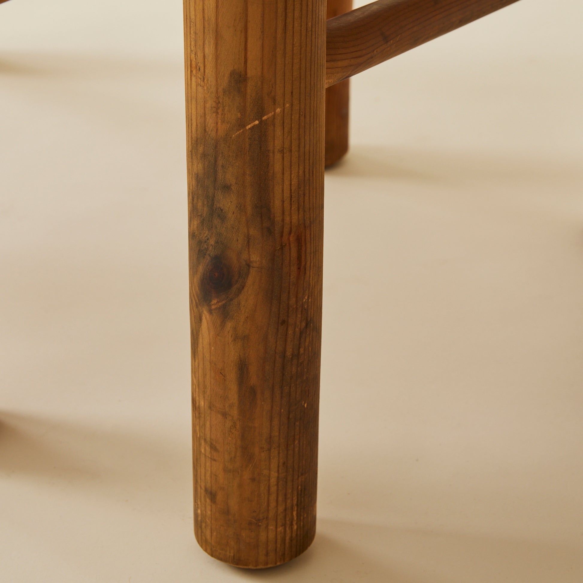 Rainer Daumiller Danish Solid Pine Dining Chairs, Set of 6, 1960s