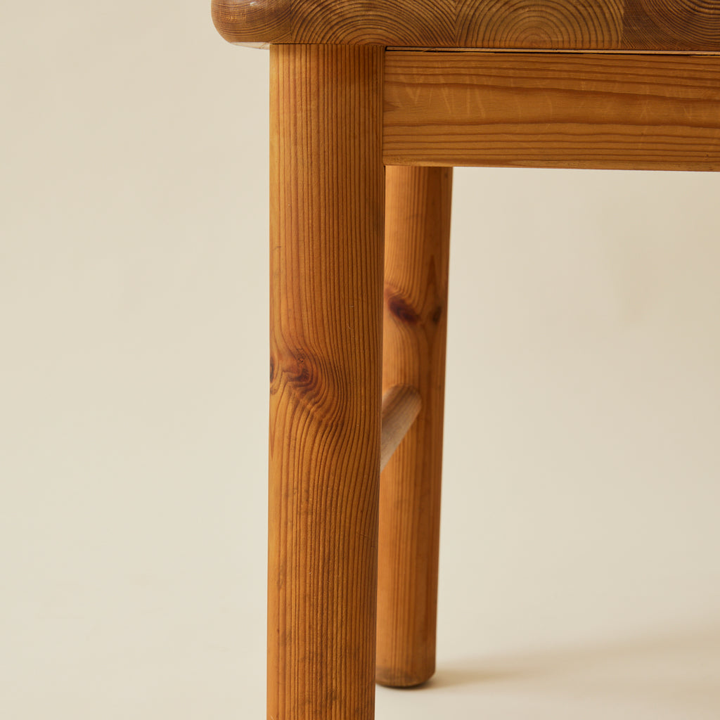 Rainer Daumiller Danish Solid Pine Dining Chairs, Set of 6, 1960s