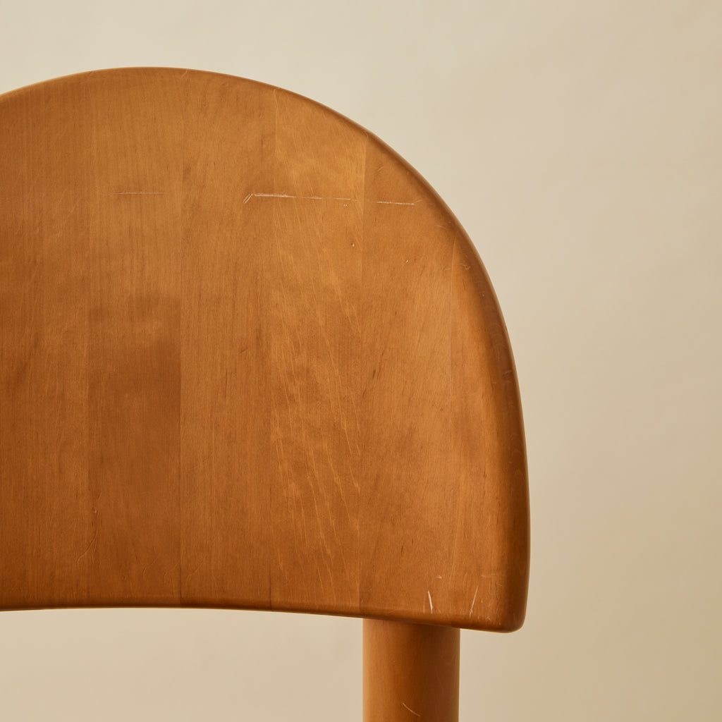 Rainer Daumiller Solid Pine Dining Chairs, Set of 6, 1970's