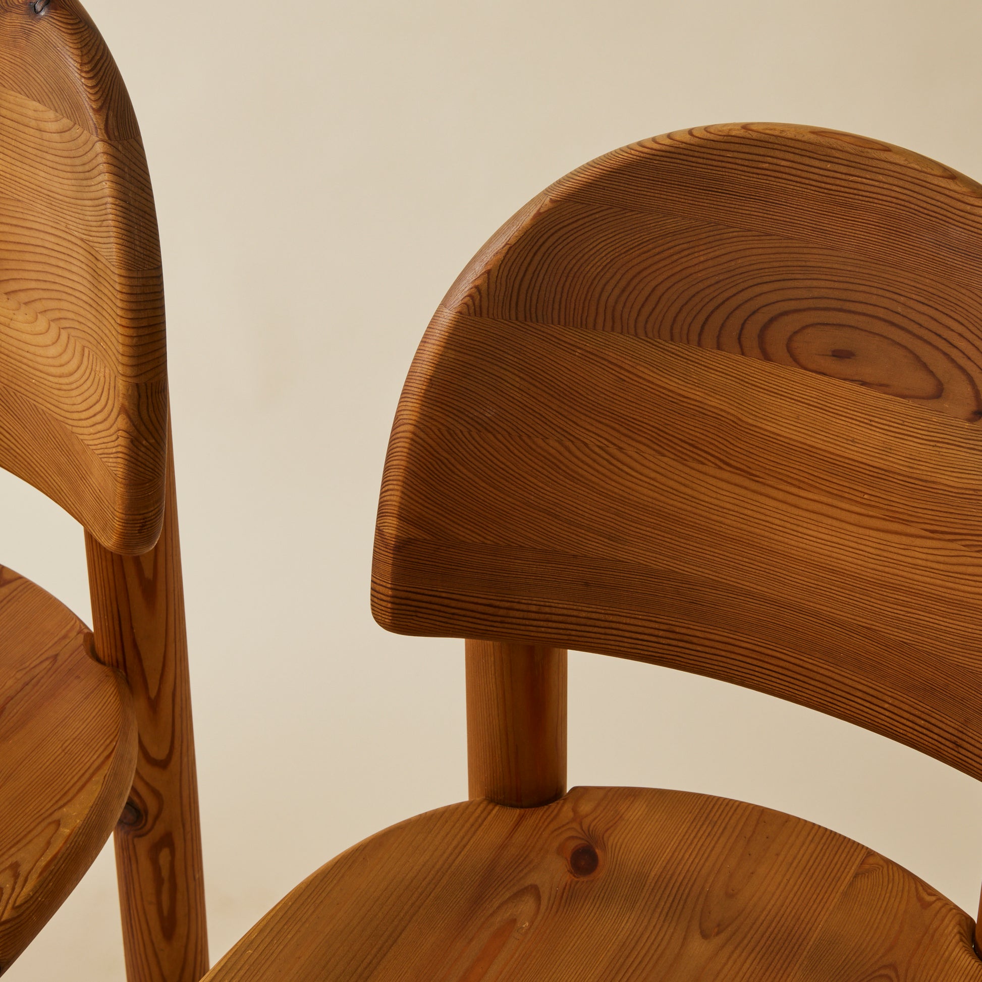 Rainer Daumiller Danish Pine Dining Chairs, Set of 6, 1970's