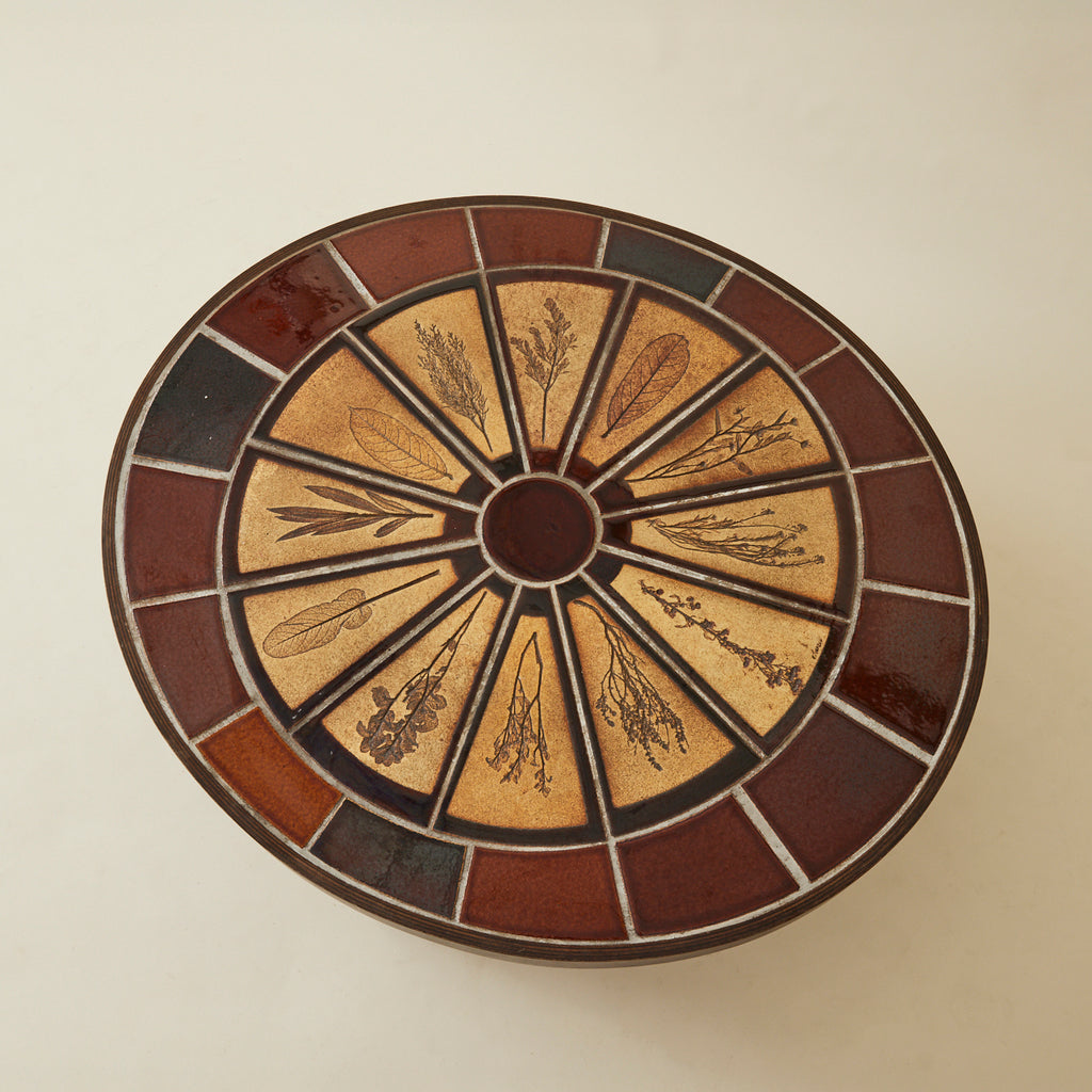 Roger Capron coffee table, ceramic, 1960's France