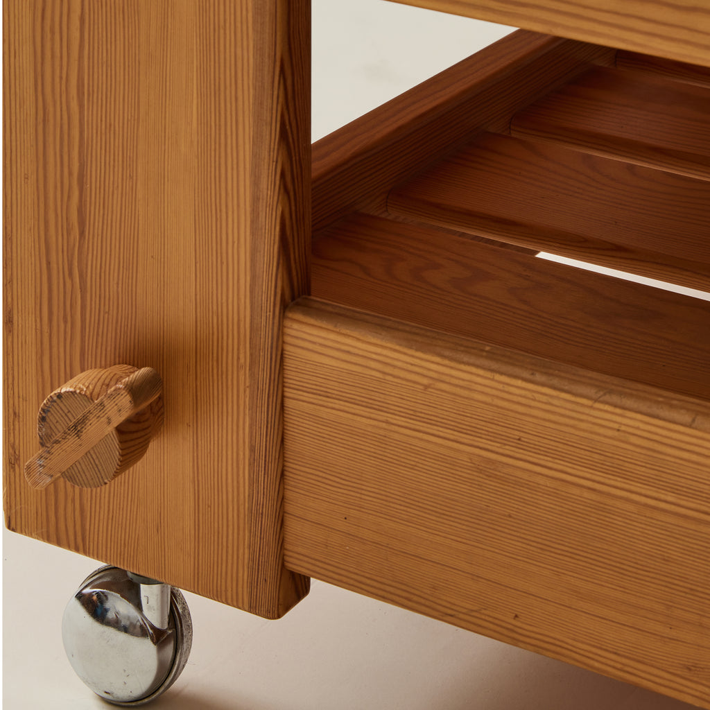 SOLD ! Yngve Ekström Solid Pine Swedish Coffee Table,"Kontrapunkt", 1960s