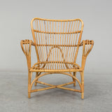SOLD Rattan Lounge Chair