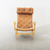 SOLD Bruno Mathsson Leather Pernilla Chair