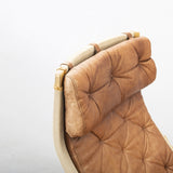 SOLD Bruno Mathsson Leather Pernilla Chair
