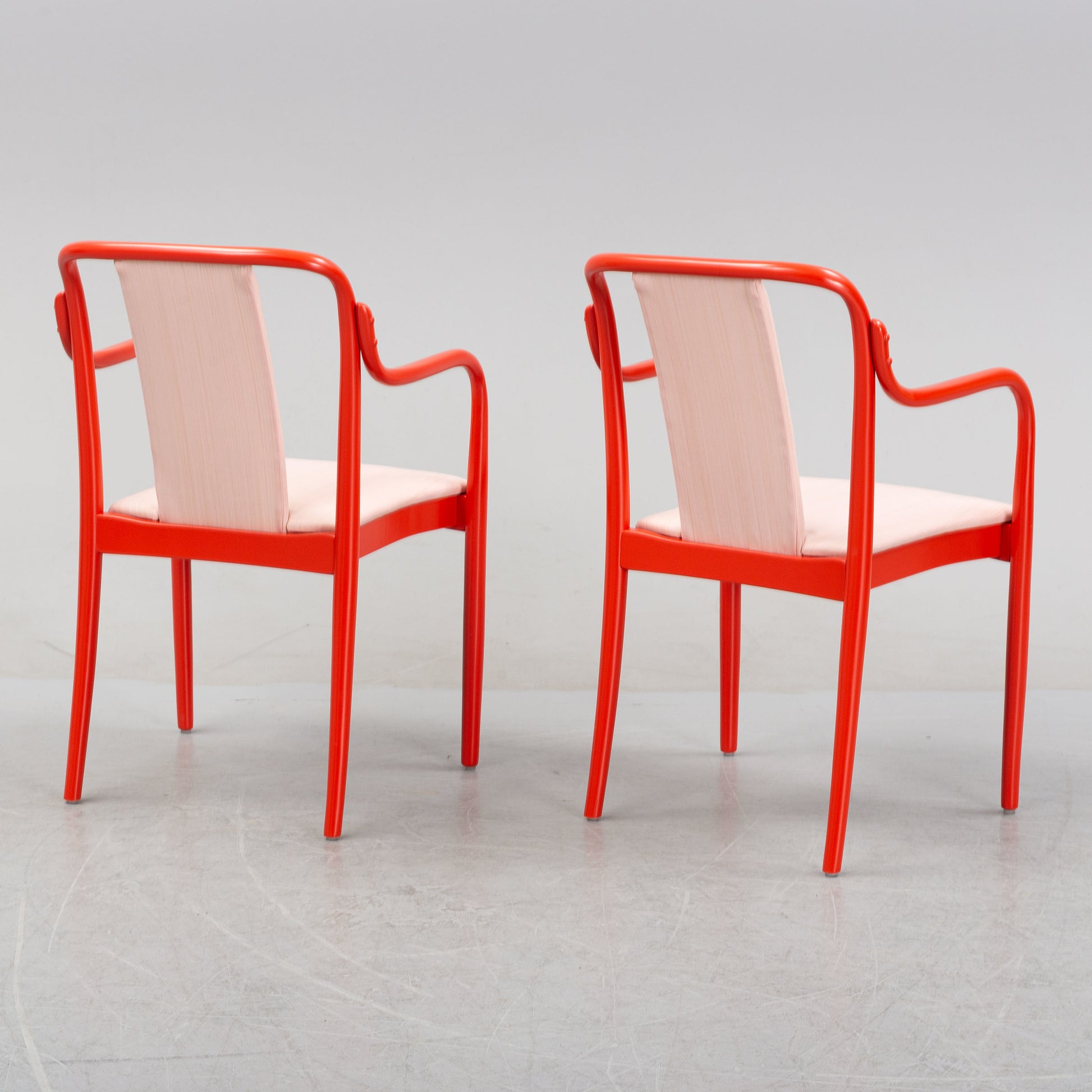 SOLD "Kaiser" chairs designed by Beata Heuman, Gemla, 2021