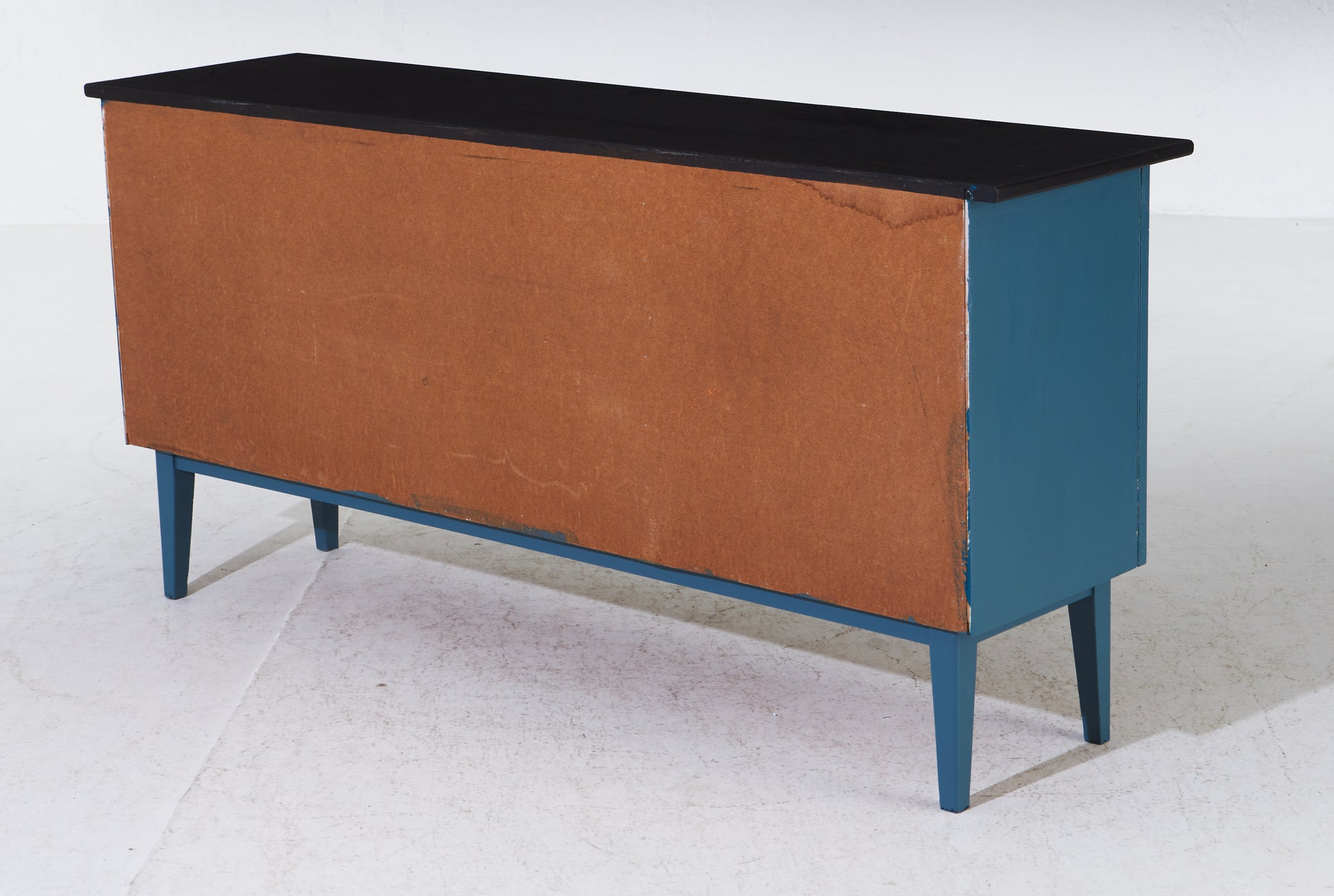 SOLD Blue Country Cabinet