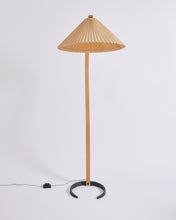 Load image into Gallery viewer, SOLD Mads Caprani Danish Floor Lamp With Pleated Shade
