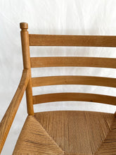 Load image into Gallery viewer, SOLD Hans Wegner Oak and Rush Chairs
