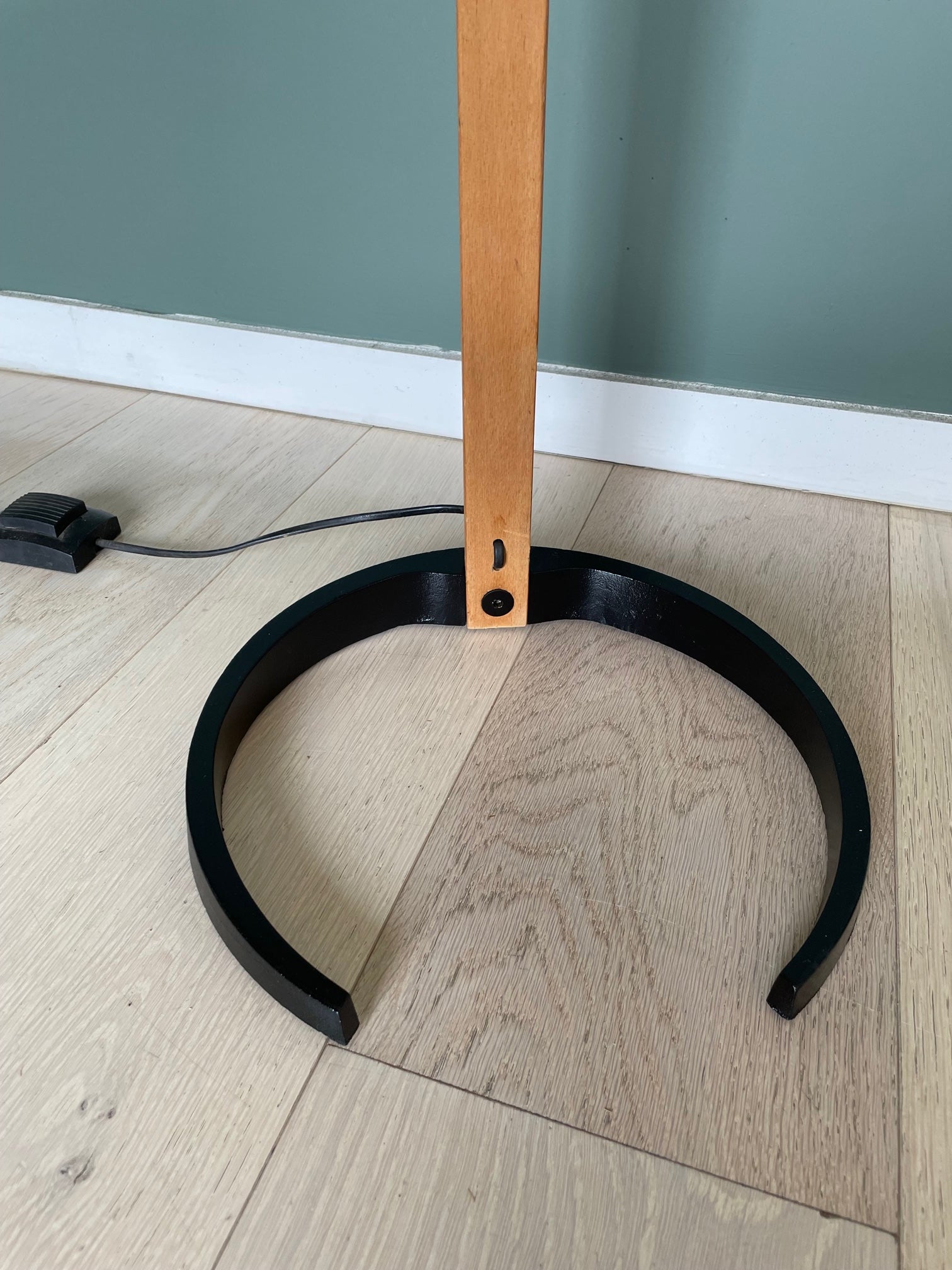 SOLD Caprani Bentwood Floor Lamp
