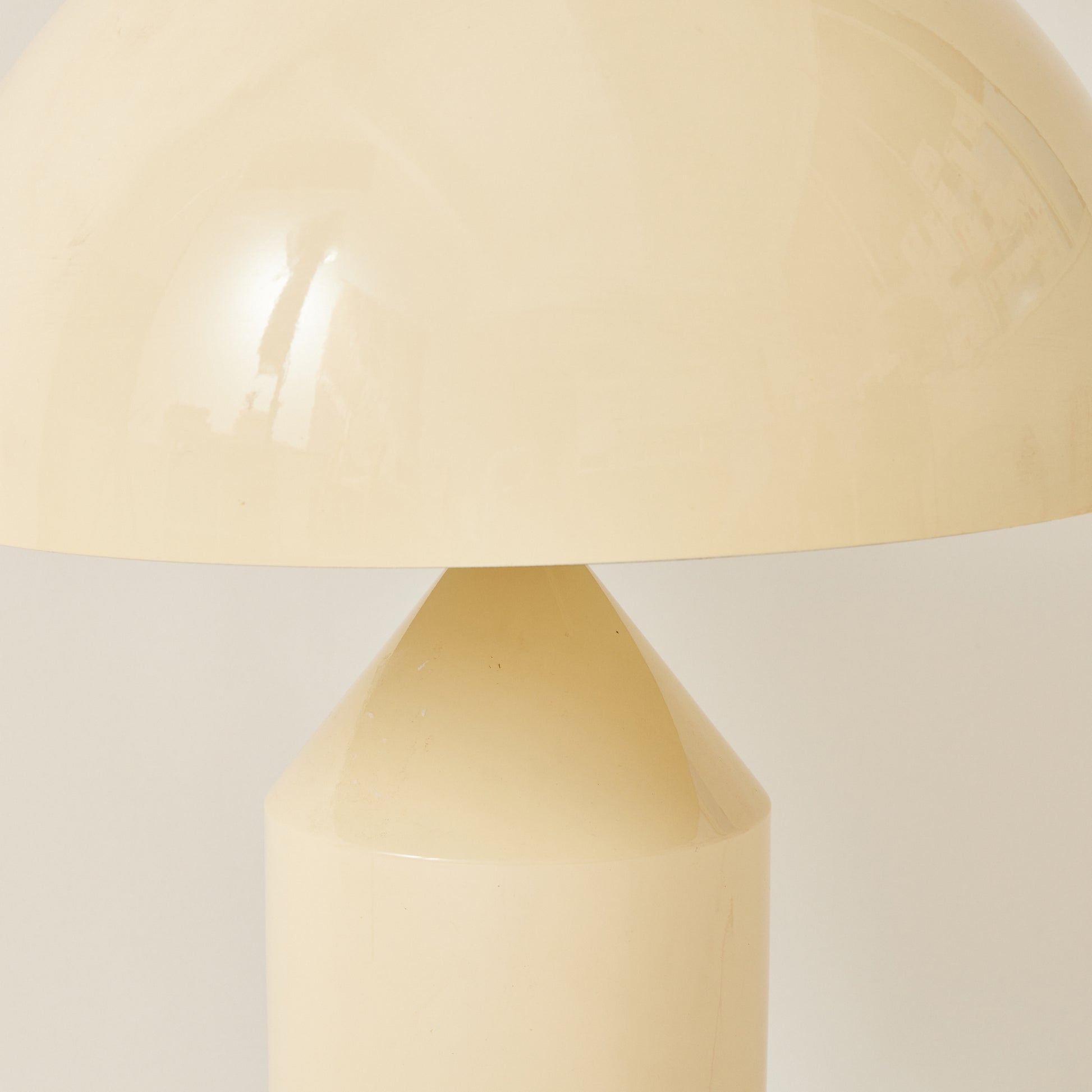 Vico Magistretti "Atollo" Lamp | 1970s Vintage Rare Lacquered Steel Finish for Oluce