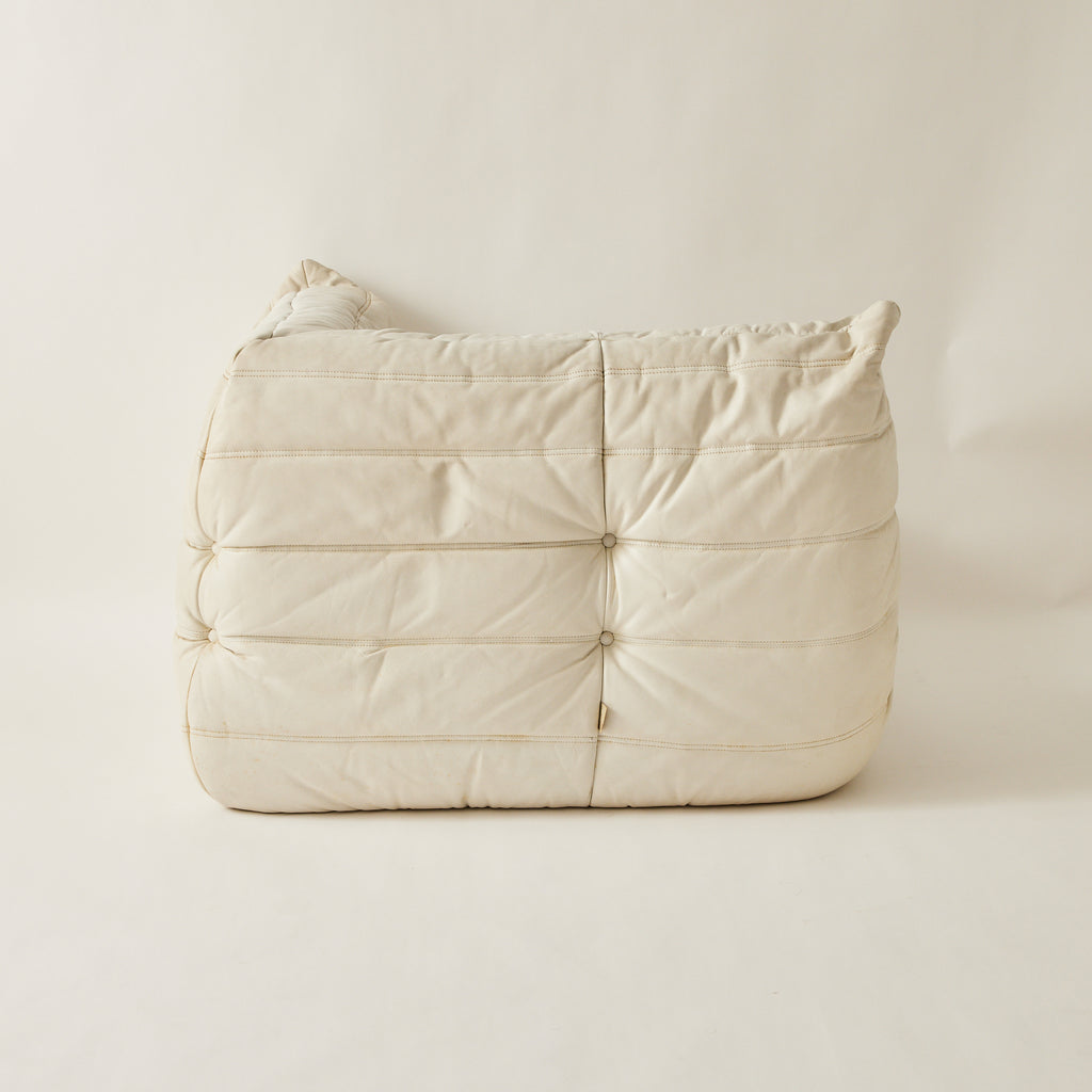 SOLD Ligne Roset Togo Corner Sofa by Michel Ducaroy in White