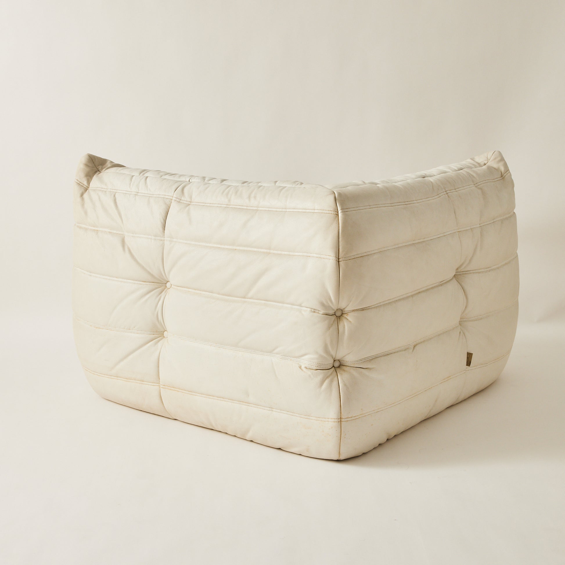 SOLD Ligne Roset Togo Corner Sofa by Michel Ducaroy in White