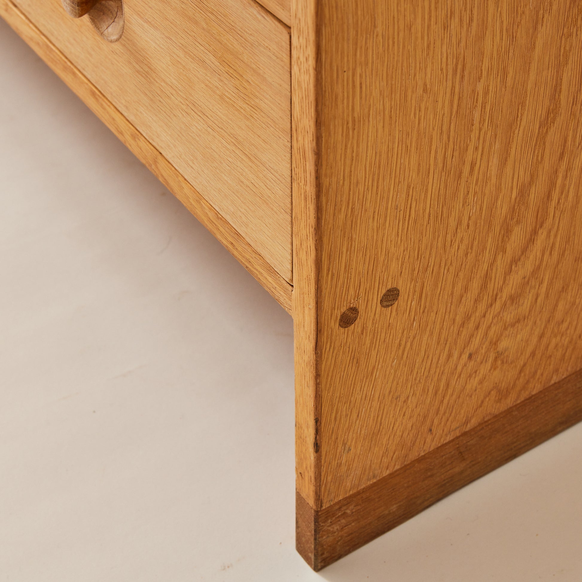 SOLD Hans J. Wegner Danish Oak Dresser with 4 drawers, 1950's