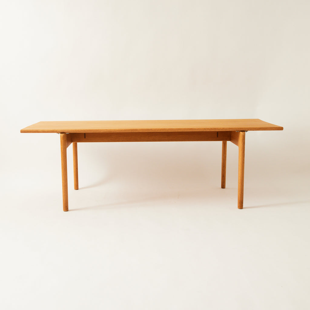 Hans J. Wegner AT-15 Coffee Table | Vintage 1960s Danish Solid Oak for Andreas Tuck