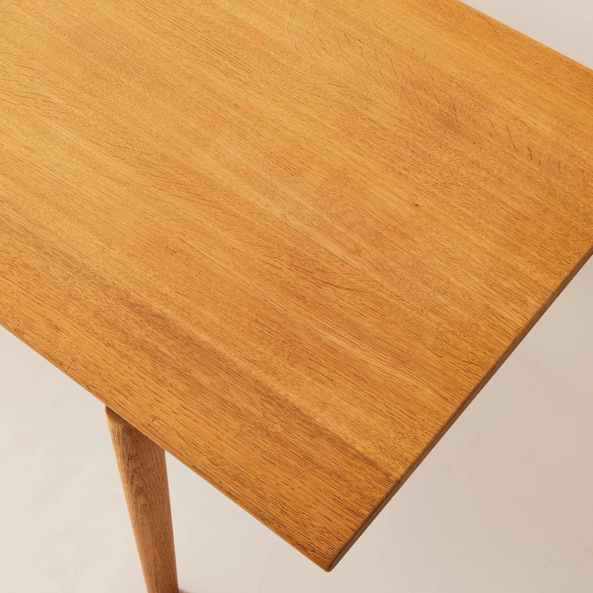 Hans J. Wegner AT-15 Coffee Table | Vintage 1960s Danish Solid Oak for Andreas Tuck