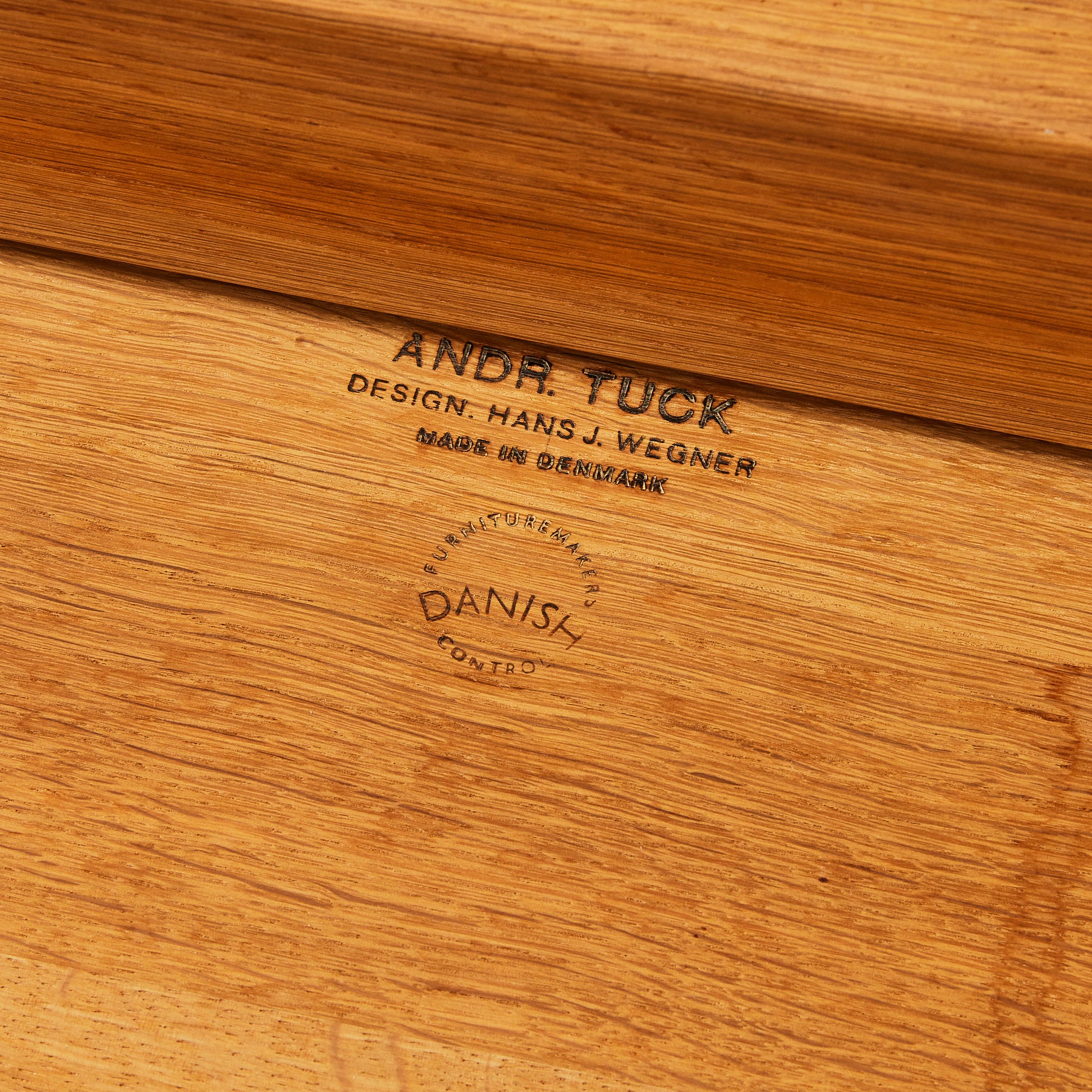 Hans J. Wegner AT-15 Coffee Table | Vintage 1960s Danish Solid Oak for Andreas Tuck